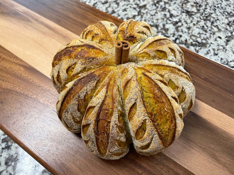 Pumpkin Sourdough Loaf - Bake from Scratch